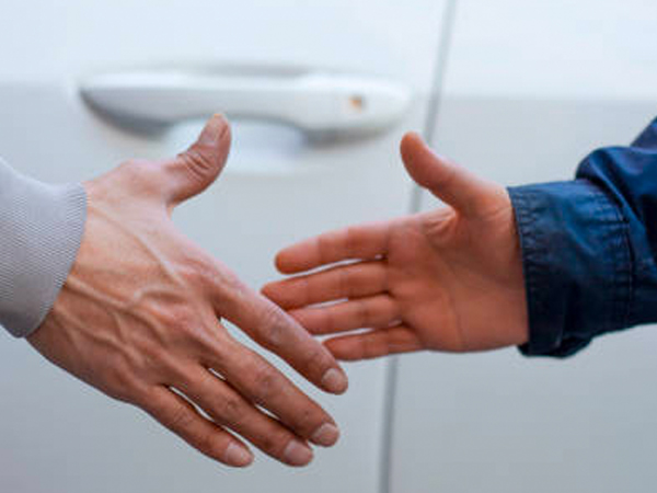 guys shaking hands