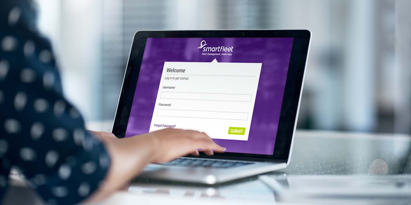 a women on a laptop login in 